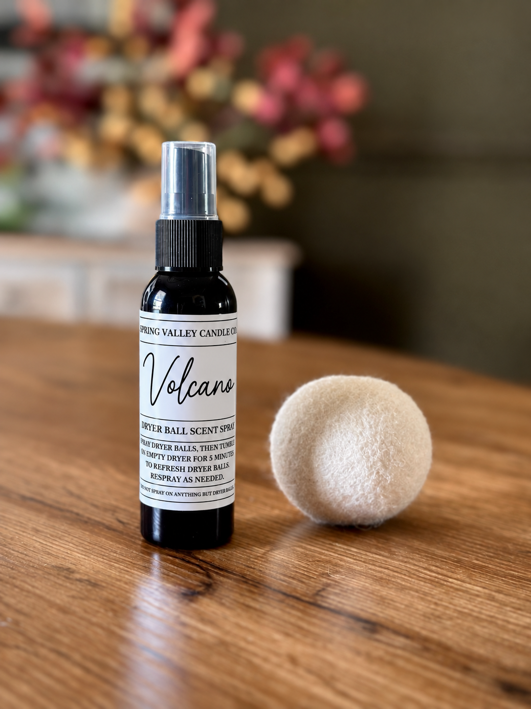 Volcano Wool Dryer Ball Scent Spray Refill